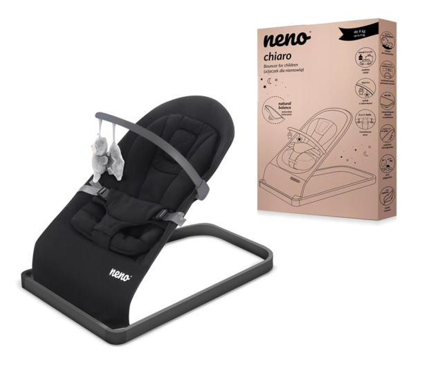 Neno Chiaro – leżaczek dla niemowląt Black - 1237922 - zdjęcie 4